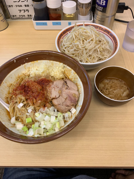 「辛い汁なし」@麺屋 顎で喰らえの写真