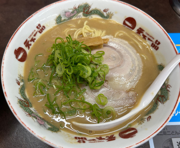 「こってり（並）＋小ライス」@天下一品 池尻店の写真
