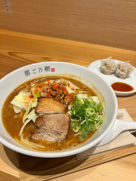 「赤味噌鶏白湯らぁめん」@鶏そば 那ご乃樹の写真