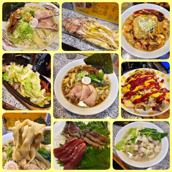 「ラーメン食べ放題・飲み放題コース 鬼生姜ラーメン 他」@麺屋 有希の写真