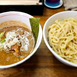 全部のせつけ麺(濃厚)+大盛