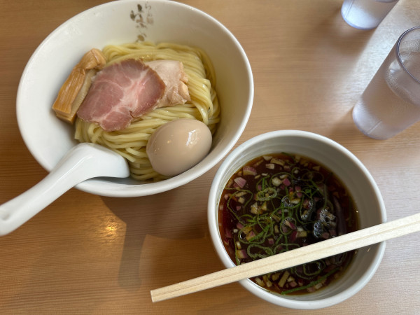 「味玉つけ麺　　1050円」@らぁ麺 はやし田 武蔵小杉店の写真