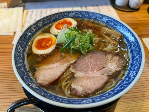 「浅利風味の冷やし醤油らぁめん」@麺屋 夢風の写真
