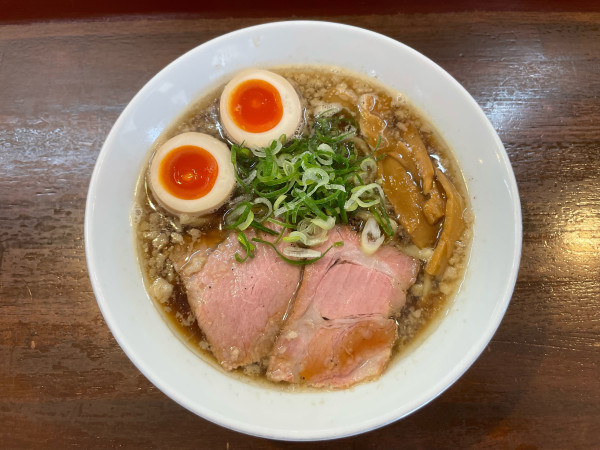 「味玉煮干ラーメン(¥1.000)」@らーめん 香澄 阿波座本店の写真