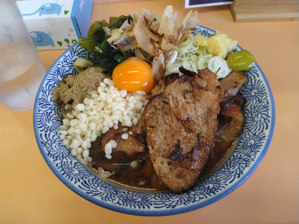 「【限定】冷やしたぬき2024 ¥1000-」@NEW Akkeyラーメンの写真