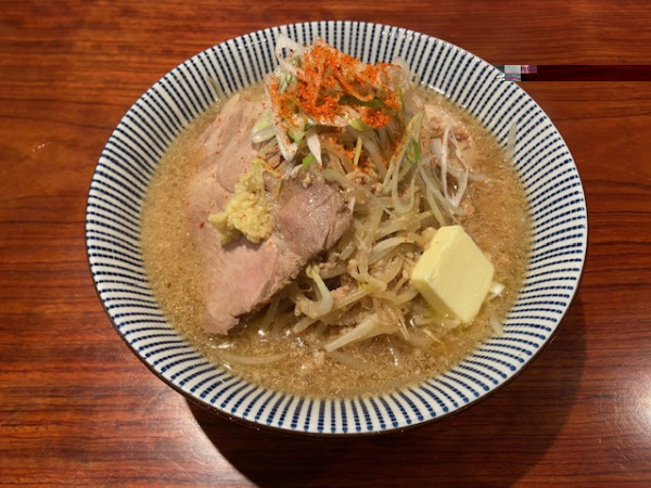 「味玉味噌＋野菜増し＋バター」@灼味噌らーめん 八堂八の写真