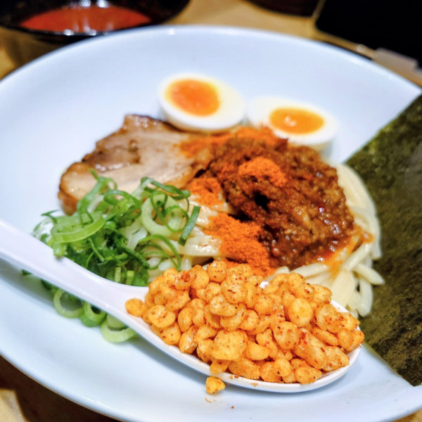 「極・辛つけ麺」@一風堂 浜松町スタンドの写真