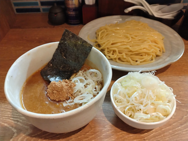 「つけめん＋ねぎ」@風雲児 大宮店の写真