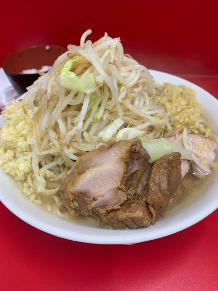 「小ラーメン」@ラーメン二郎 大宮公園駅前店の写真