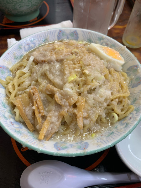 「背脂そば」@環七土佐っ子ラーメン 池袋店の写真