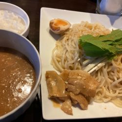 味噌カレーつけ麺（夜限定）サービスライス