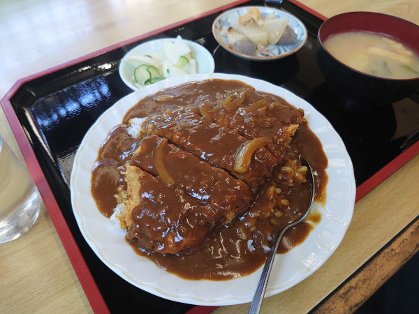 「カツカレー」@丸山食堂の写真