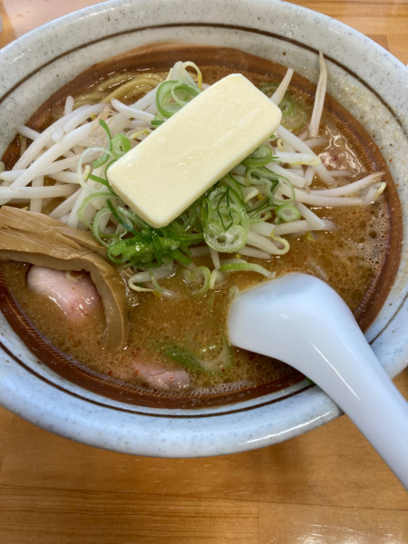 「みそらーめん＋バター」@すすきの亭 御器所店の写真