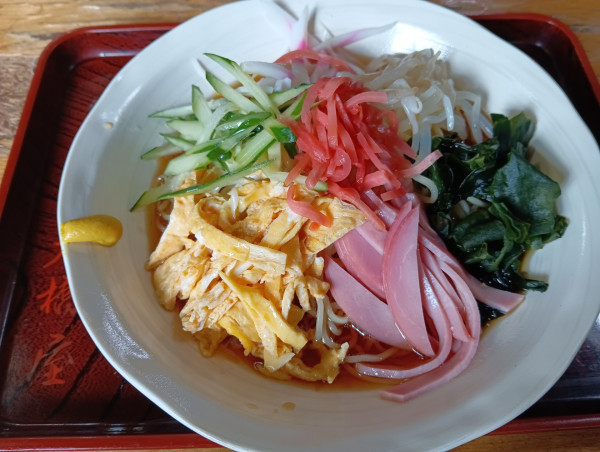 「冷し中華(¥850)」@そば処 大橋屋の写真