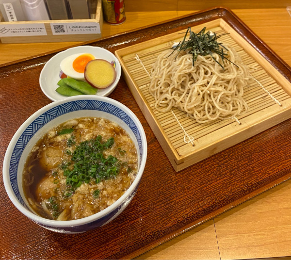 「[限定]つけたぬき・並¥1300＆割りスープ¥100」@しののめヌードルの写真