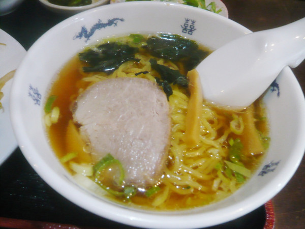 「半ラーメン」@福満楼 小川店の写真