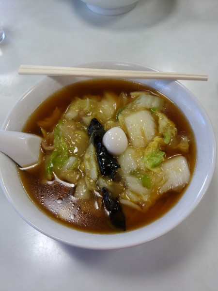 「広東麺 麺硬め ￥900円」@中華料理 広東亭の写真