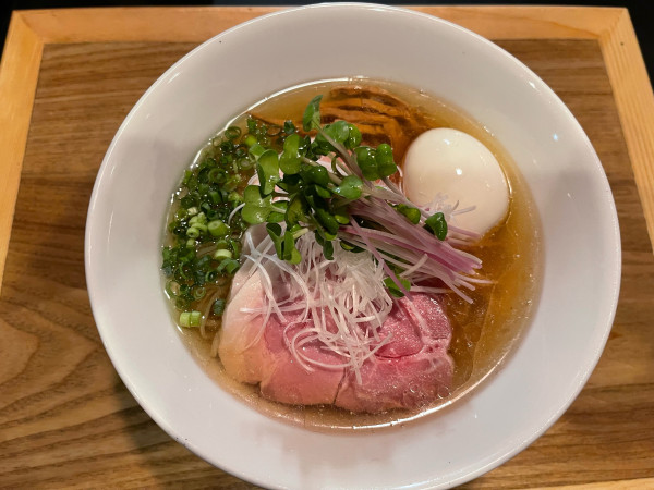 「特製冷やしらぁめん」@のど黒らぁ麺 永屋の写真