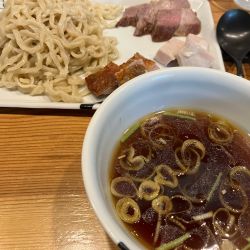 つけ麺+特肉三昧