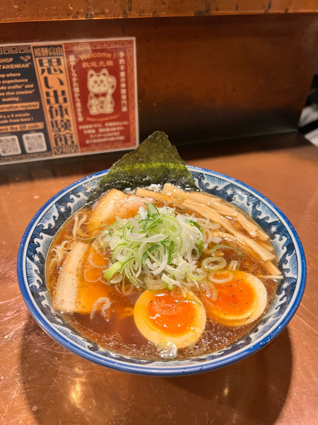 「中華そば 並＋味付け玉子」@麺屋しらかわの写真