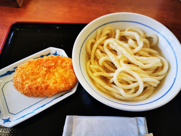 「冷かけ」@大介うどん 大洲店の写真