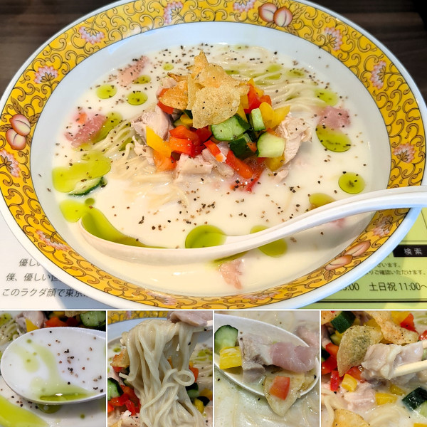 「タカソワーズ 2024ver (限定)　1300円」@塩生姜らー麺専門店MANNISHの写真