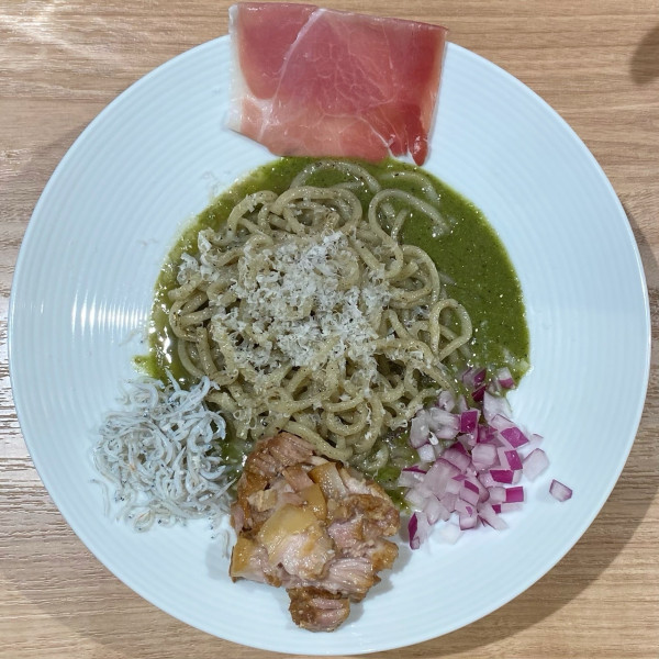 「肉にぼにぼゔぇーぜ ¥2,000 にぼにぼちーのの上 ¥500」@煮干し Noodles Nibo Nibo Cinoの写真