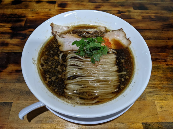 「煮干しブラック(並)」@煮干し中華そば加藤屋 本店の写真