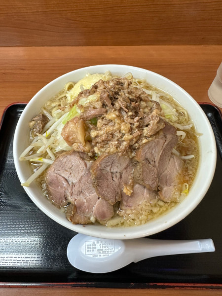 「ニボMAX中盛」@肉煮干中華そば 鈴木ラーメン店の写真