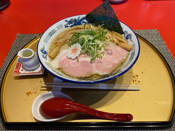 「地鶏中華そば(塩・細麺)」@中華そば 凜星の写真