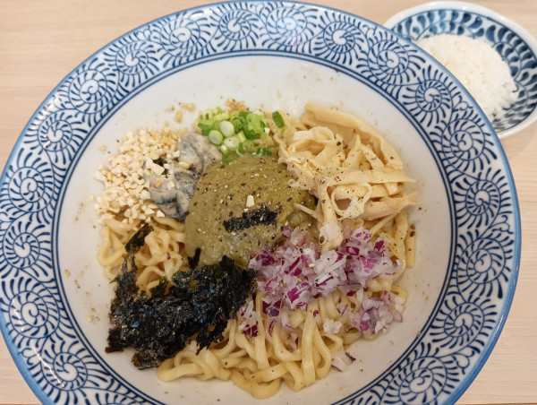 「【ランチ30食限定】牡蠣まぜそば(¥1,000)」@かきのおきての写真