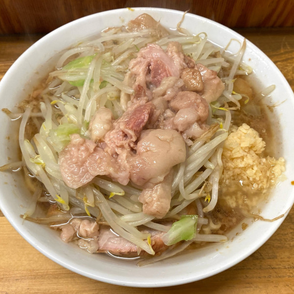 「小豚ラーメン 1,000円」@ラーメン二郎 前橋千代田町店の写真