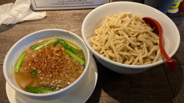 「元祖スタミナ満点つけ麺」@ラーメン カラテキッドの写真