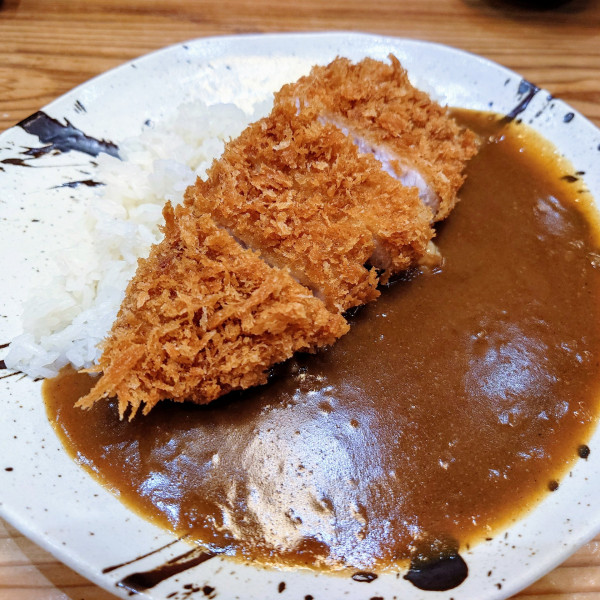 「かつカレー」@とんかつ まるや 浜松町店の写真