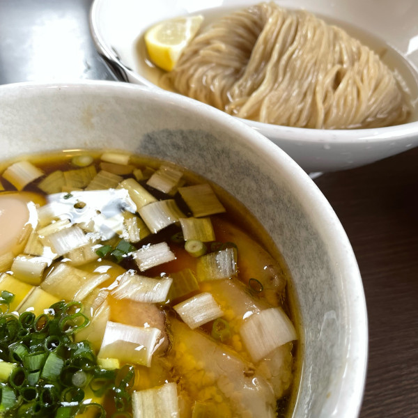 「政宗 つけ麺（醤油）1,100円」@つけ麺 弥七の写真