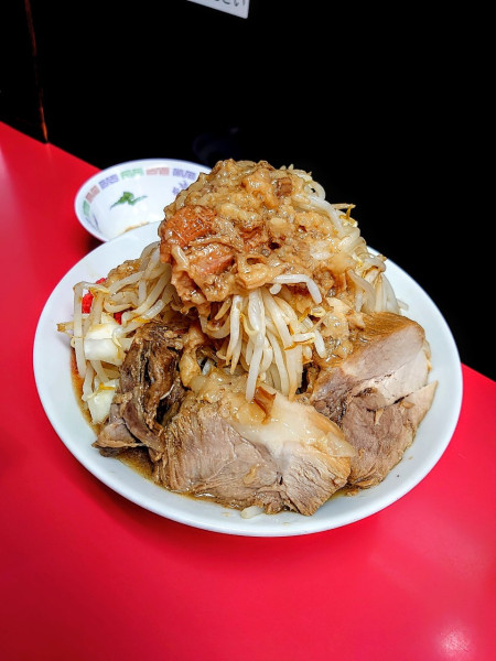 「ラーメン 魚粉」@ラーメンハイキックの写真