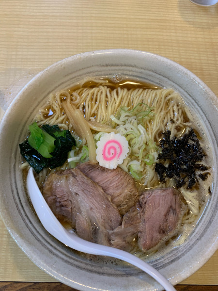 「煮干し中華そば特盛 (850円)」@かみの屋の写真