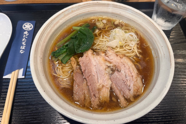 「煮干しそば」@濃厚煮干しそば 丸にたちばなの写真