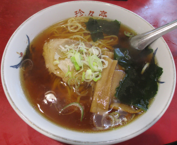 「ラーメン　550円」@珍々亭の写真