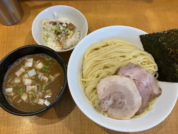 「煮干つけ麺　ランチセット」@九段 井さいの写真