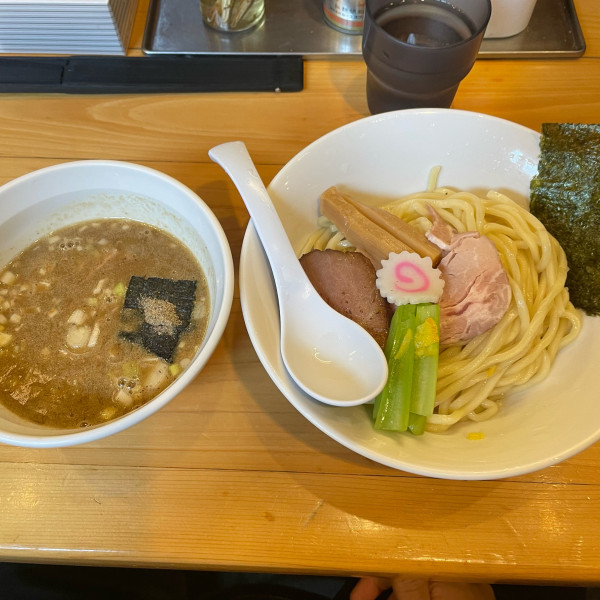 「濃厚煮干しつけ麺」@蕾 分家の写真