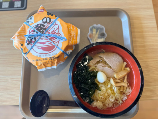 「峠の釜めしミニラーメンセッ1750円」@峠の釜めし本舗 おぎのやの写真