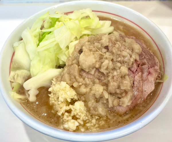 「小ラーメンニンニク少しアブラマシ」@ハイパーファットンの写真