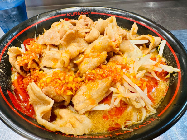 「紅ラーメンバラ増し【1230円】」@麺創研 紅 府中の写真