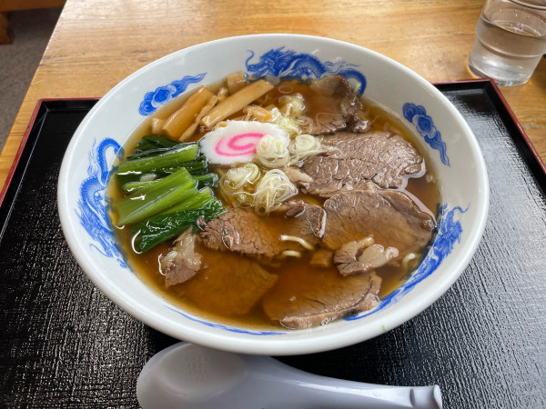 「赤城牛ラーメン」@道の駅こもち 食創庵の写真