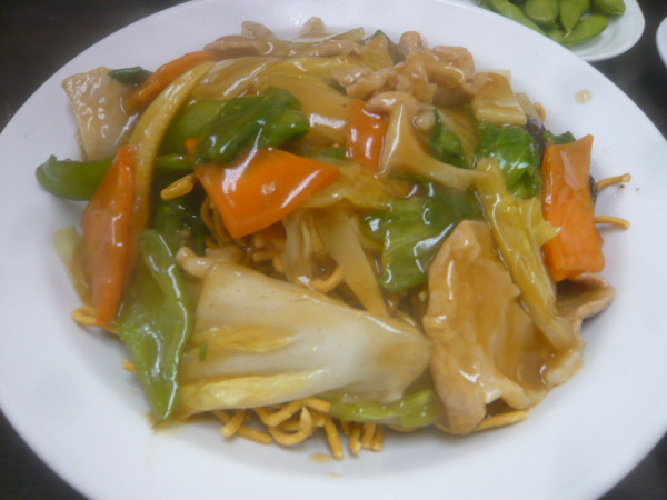 「カタ焼きそば」@ラーメン餃子専科 天下一の写真