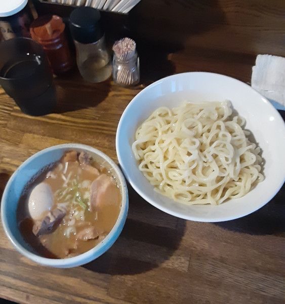 「つけめん＋肉増し＋味玉」@燦燦斗の写真