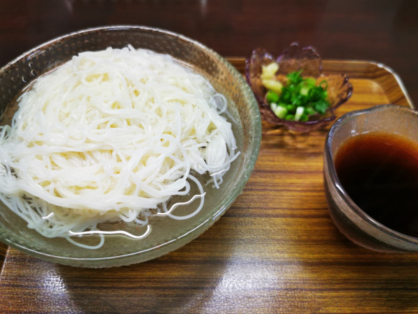 「冷しそうめん」@城乃茶屋の写真