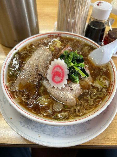 「生姜醤油中華そば」@かし亀の写真