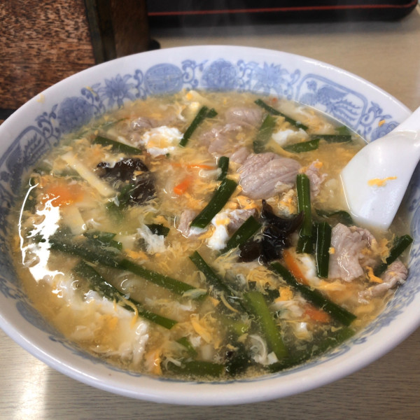 「にら玉ラーメン」@来来軒の写真